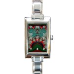 Grimbala-954205 Rectangular Italian Charm Watch