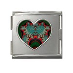 Grimbala-954205 Mega Link Heart Italian Charm (18mm)