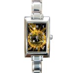 ikon06b-42458 Rectangular Italian Charm Watch