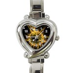 ikon06b-42458 Heart Italian Charm Watch