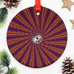 mind_chaos-P1-124543 Round Ornament (Two Sides)