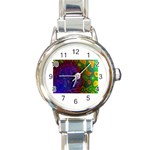poison-917756 Round Italian Charm Watch