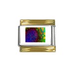 poison-917756 Gold Trim Italian Charm (9mm)