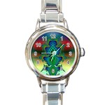 adamsky-416994 Round Italian Charm Watch