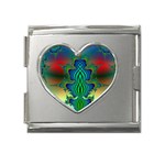 adamsky-416994 Mega Link Heart Italian Charm (18mm)