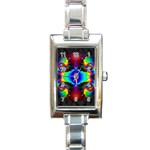 adamsky-416994 Rectangular Italian Charm Watch