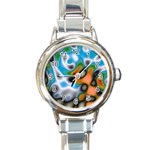 Color_Magma-559871 Round Italian Charm Watch