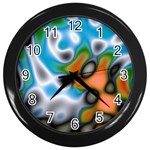 Color_Magma-559871 Wall Clock (Black)