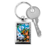 Color_Magma-559871 Key Chain (Rectangle)