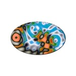 Color_Magma-559871 Sticker (Oval)