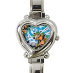 Color_Magma-559871 Heart Italian Charm Watch