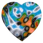 Color_Magma-559871 Jigsaw Puzzle (Heart)