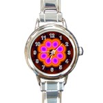 Astral-Reflection-03-515417 Round Italian Charm Watch