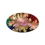 abstract-flowers-984772 Sticker Oval (10 pack)