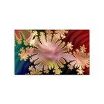 abstract-flowers-984772 Sticker Rectangular (100 pack)