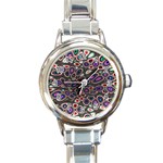 abstract_formula_wallpaper-387800 Round Italian Charm Watch