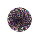 abstract_formula_wallpaper-387800 Rubber Coaster (Round)