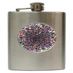 abstract_formula_wallpaper-387800 Hip Flask (6 oz)