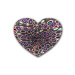 abstract_formula_wallpaper-387800 Heart Coaster (4 pack)