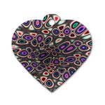 abstract_formula_wallpaper-387800 Dog Tag Heart (One Side)