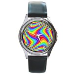 Disco-Party-Style-413640 Round Metal Watch