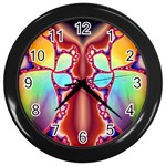 Cyber_Mirror-364694 Wall Clock (Black)