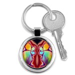 Cyber_Mirror-364694 Key Chain (Round)