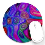 space-colors-2-988212 Round Mousepad