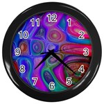 space-colors-2-988212 Wall Clock (Black)