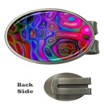 space-colors-2-988212 Money Clip (Oval)