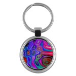 space-colors-2-988212 Key Chain (Round)