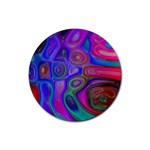 space-colors-2-988212 Rubber Coaster (Round)