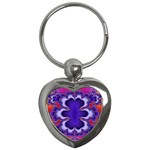 fractal_wallpaper-212207 Key Chain (Heart)