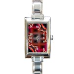 XtrStylez-565483 Rectangular Italian Charm Watch