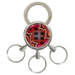 XtrStylez-565483 3-Ring Key Chain