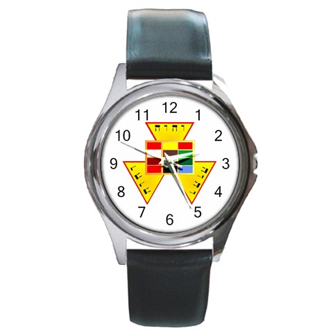 PHP Round Metal Watch from ArtsNow.com Front