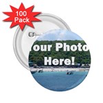 Personalised Photo 2.25  Button (100 pack)