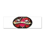 True-Love-Tattoo-Belt-Buckle Sticker (Bumper)