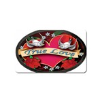 True-Love-Tattoo-Belt-Buckle Magnet (Name Card)