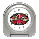 True-Love-Tattoo-Belt-Buckle Travel Alarm Clock