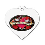 True-Love-Tattoo-Belt-Buckle Dog Tag Heart (One Side)