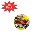 Taken-Tattoo-Belt-Buckle 1  Mini Magnet (10 pack) 