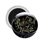 Rock-n-Roll-For-Life-Tattoo-Belt-Buckle 2.25  Magnet