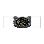 Rock-n-Roll-For-Life-Tattoo-Belt-Buckle Sticker (Bumper)