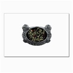 Rock-n-Roll-For-Life-Tattoo-Belt-Buckle Postcards 5  x 7  (Pkg of 10)