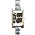 277G1001 Rectangular Italian Charm Watch