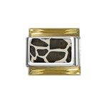 277G1001 Gold Trim Italian Charm (9mm)