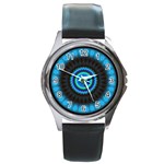 KaleidoFlower-208768 Round Metal Watch