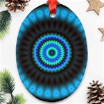 KaleidoFlower-208768 Ornament (Oval)