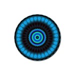 KaleidoFlower-208768 Rubber Coaster (Round)